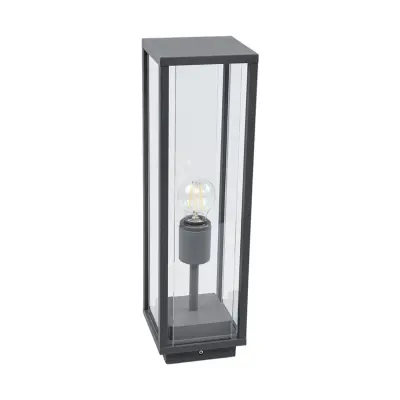 Lucande - Annalea Utomhus Trädgårdslampa H50 Dark Grey/Clear