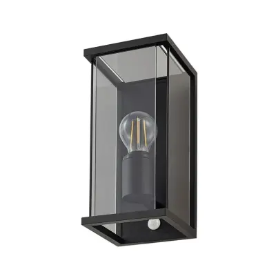 Lucande - Annalea Utomhus Vägglampa w/Sensor Røyk Grå