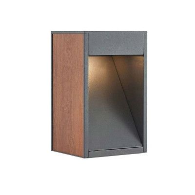 Lucande - Ansala Utomhus Vägglampa H30 Wood