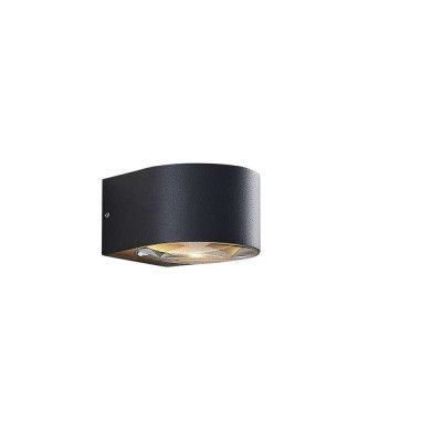 Lucande - Astrida LED Utomhus Vägglampa Dark Grey