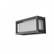 Lucande - Aurelien Long Utomhus Vägglampa IP54 Dark Grey