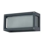 Lucande - Aurelien Long Utomhus Vägglampa IP54 Dark Grey