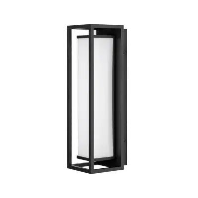 Lucande - Banetti Utomhus Vägglampa H50 Black
