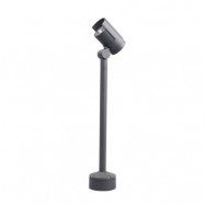 Lucande - Beatrix Utomhus Vägglampa Dark Grey/Clear