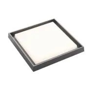 Lucande - Birta LED Square Utomhus Plafond 34x34 Dark Grey