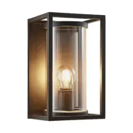 Lucande - Brienne Utomhus Vägglampa IP54 Graphite