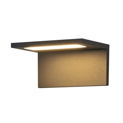Lucande - Caner LED Utomhus Vägglampa Graphite