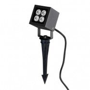Lucande - Charlie Utomhus Spot w/Spike Graphite