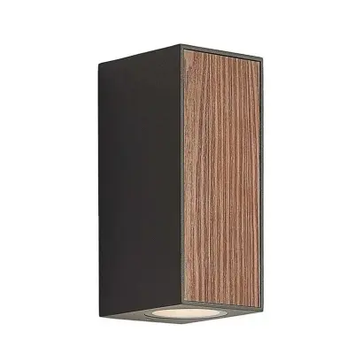 Lucande - Cimala Utomhus Vägglampa H16,5 Wood