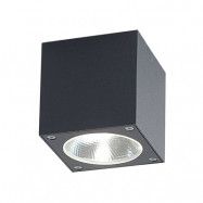 Lucande - Cordy LED Utomhus Takspot Graphite