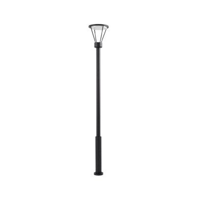 Lucande - Elario LED Parklampa H222 Svart