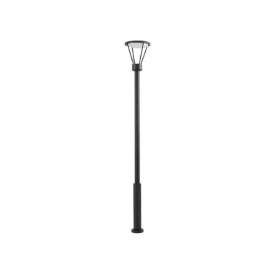 Lucande - Elario LED Parklampa H222 Svart
