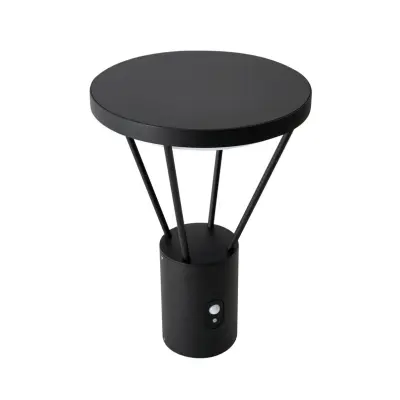 Lucande - Elario Solcell Lampa W/Sensor H44,5 Svart