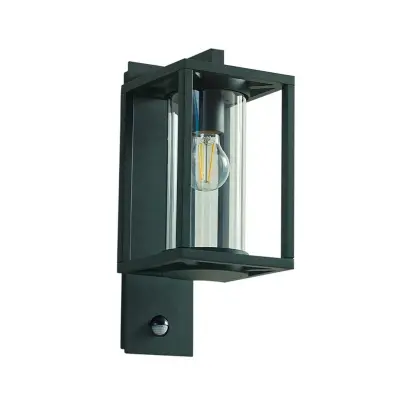 Lucande - Ferda Hanging Utomhus Vägglampa w/Sensor Mörk Grön