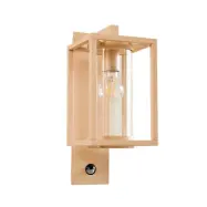 Lucande - Ferda Utomhus Vägglampa w/Sensor Beige