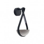Lucande - Florka Utomhus Vägglampa IP54 Dark Grey