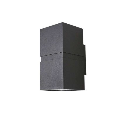 Lucande - Gabriela Utomhus Vägglampa IP54 Dark Grey