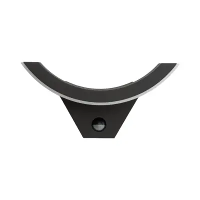 Lucande - Half Utomhus Vägglampa w/Sensor Graphite