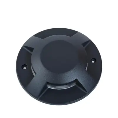 Lucande - Jeffrey 4 LED Gulvspot Ø20 Svart