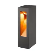 Lucande - Jenke Utomhus Trädgårdslampa Graphite/Matt Gold
