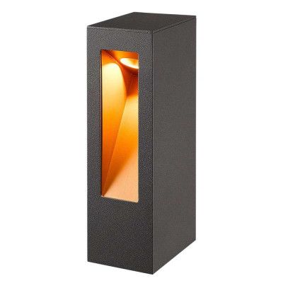 Lucande - Jenke Utomhus Trädgårdslampa Graphite/Matt Gold