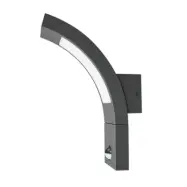 Lucande - Juvia LED Utomhus Vägglampa w/Sensor Graphite