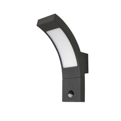 Lucande - Juvia LED Utomhus Vägglampa w/Sensor Graphite
