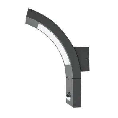 Lucande - Juvia LED Utomhus Vägglampa w/Sensor Graphite