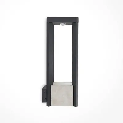 Lucande - Kalisa LED Utomhus Vägglampa Dark Grey