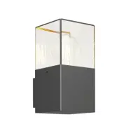 Lucande - Keke Utomhus Vägglampa Graphite