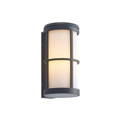 Lucande - Kelini Utomhus Vägglampa Dark Grey