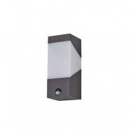 Lucande - Kiran Utomhus Vägglampa w/Sensor Graphite