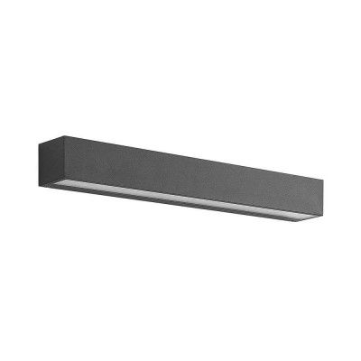 Lucande - Krylo Utomhus Vägglampa IP65 Graphite