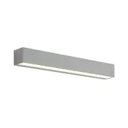 Lucande - Lengo LED utomhusvägglampa Up/Down L50 silver