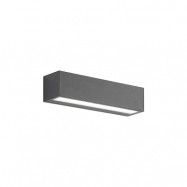 Lucande - Lengo LED Utomhus Vägglampa Down L25 Grafit