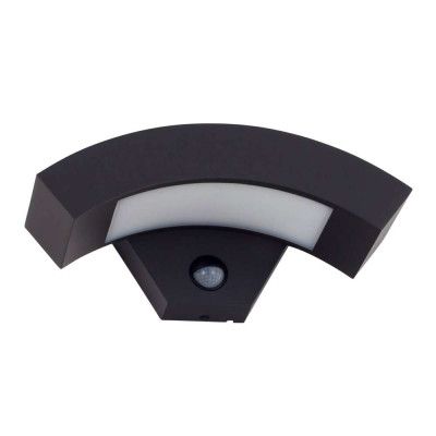 Lucande - Lennik LED C Utomhus Vägglampa w/Sensor Graphite