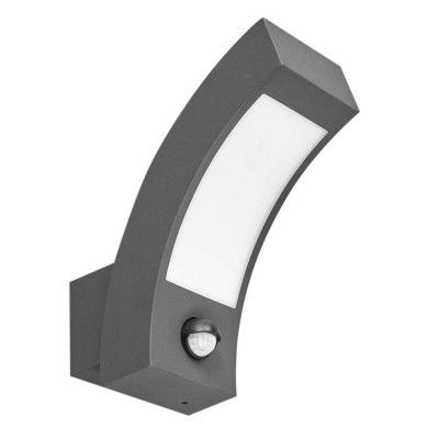 Lucande - Lennik LED Utomhus Vägglampa w/Sensor Graphite