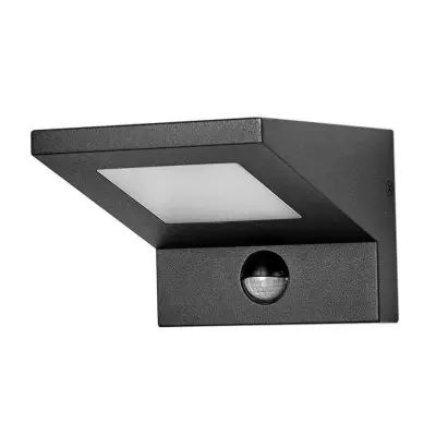 Lucande - Levvon LED Utomhus Vägglampa w/Sensor Graphite