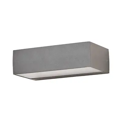 Lucande - Lissi Utomhus Vägglampa IP54 Dark Grey