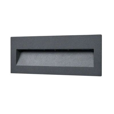 Lucande - Loya Long Utomhus Inbyggningsspot IP54 Dark Grey