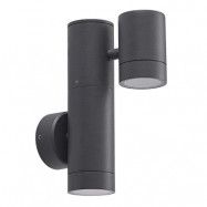 Lucande - Maloney 2 Utomhus Vägglampa Dark Grey