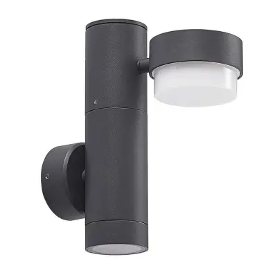 Lucande - Marvella 2 Utomhus Vägglampa Dark Grey