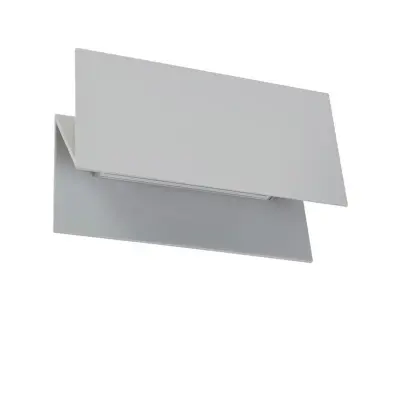 Lucande - Meja LED Utomhus Vägglampa 27cm IP54 Grå