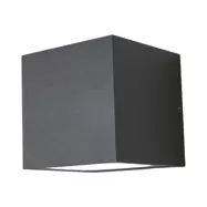 Lucande - Merjem Big Down Utomhus Vägglampa IP54 Dak Grey