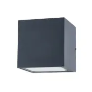 Lucande - Merjem Big Up/Down Utomhus Vägglampa IP54 Dak Grey