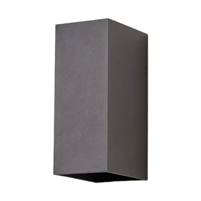 Lucande - Mikka Utomhus Vägglampa IP54 Dark Grey