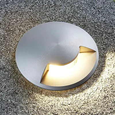 Milara golvinbyggnadslampa, 1 ljuskälla, GU10 Lucande - Terrass - Modern - Aluminium - Med en ljuskälla