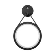 Lucande - Mirco Utomhus Vägglampa w/Sensor Graphite/White