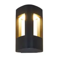 Lucande - Nanna LED Utomhus Vägglampa Anthracite