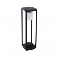 Lucande - Nilea Square Solcell Lampa W/Sensor Svart